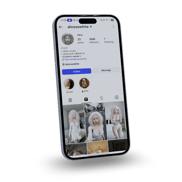 Instagram profile proof 1